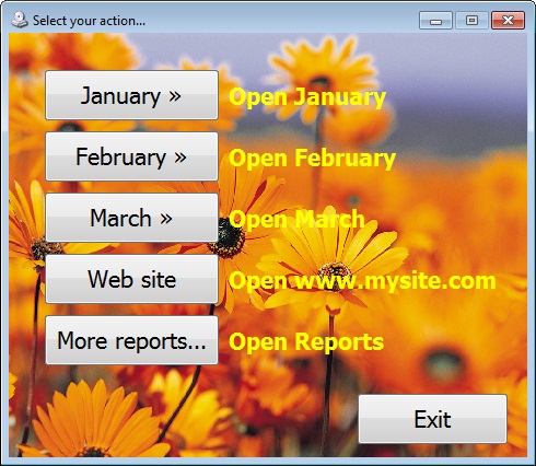 Autorun Menu with custom text on menu buttons